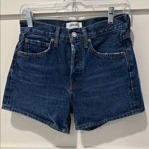 Agolde Indigo Denim Shorts
